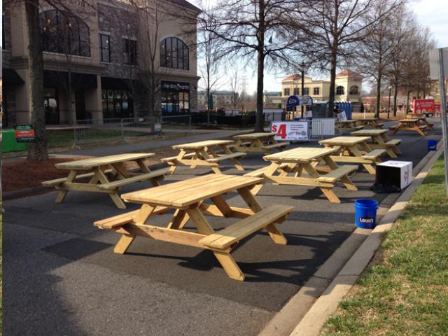 Where to rent PICNIC TABLE 6  FOLDING in Cornelius NC