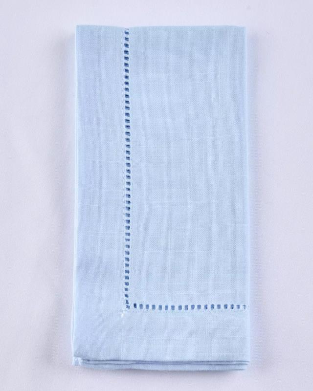 Rental store for NAPKIN HEMSTITCH CLASSICO SKY BLUE in Cornelius NC