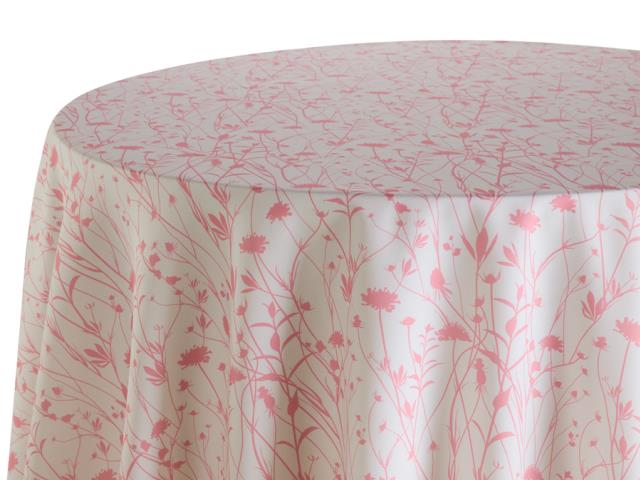 Rental store for ELYSIAN DUSTY ROSE ON IVORY LINENS in Cornelius NC