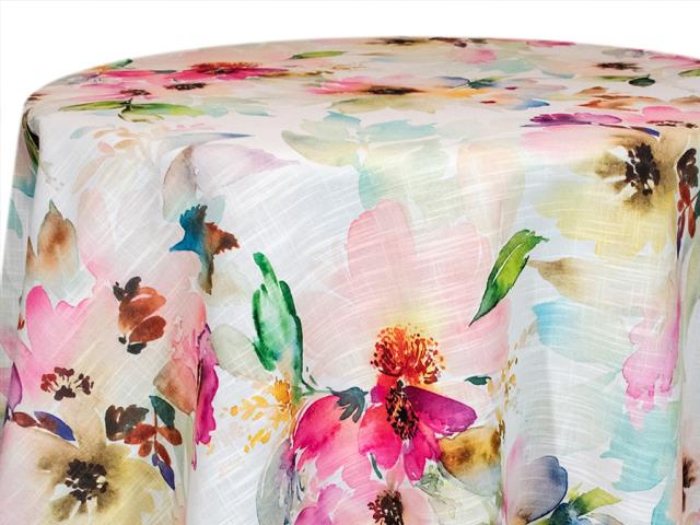 Rental store for KATIES WATERCOLOR MULTI ON IVORY LINENS in Cornelius NC