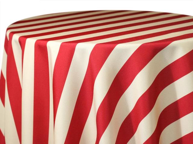 Rental store for HUDSON STRIPE RED SAND LINENS in Cornelius NC