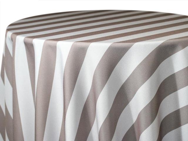 Rental store for HUDSON STRIPE STONE IVORY LINENS in Cornelius NC