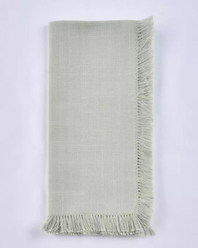 Rental store for NAPKIN FRINGE SAGE in Cornelius NC