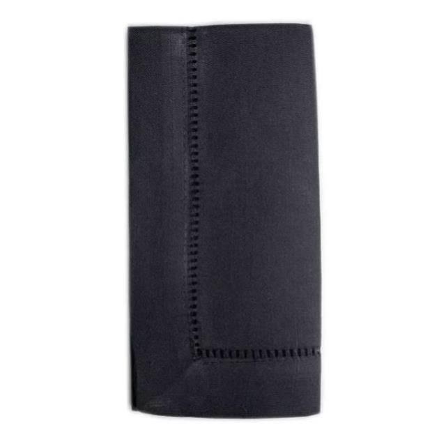 Rental store for NAPKIN HEMSTITCH CLASSICO BLACK in Cornelius NC