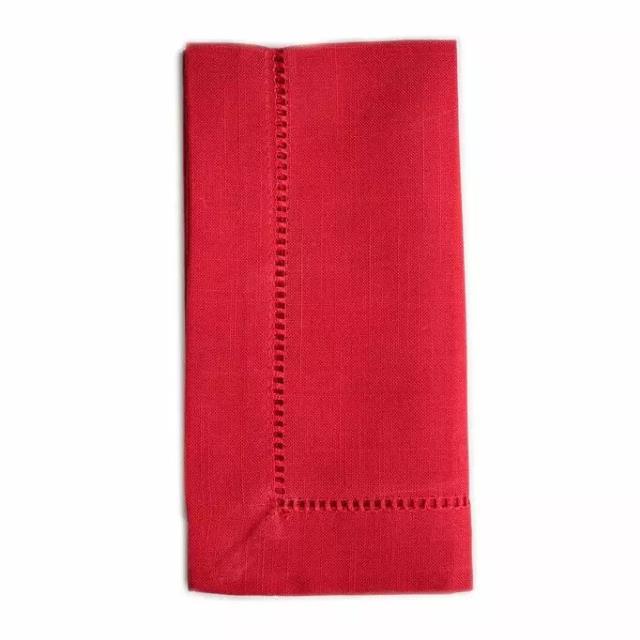 Rental store for NAPKIN HEMSTITCH CLASSICO RED in Cornelius NC