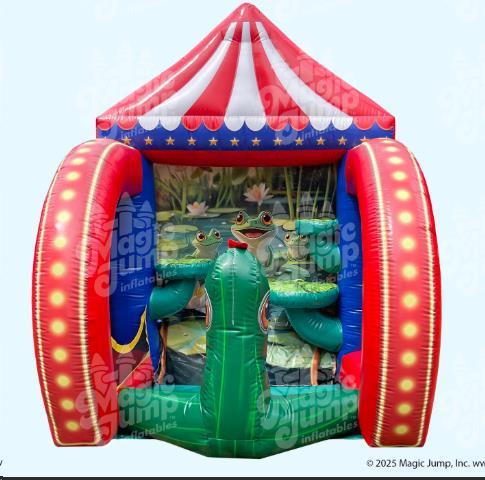 Where to rent INFLATABLE FROGGER LAUNCHER GAME in Cornelius NC