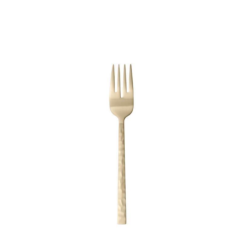 Where to rent BRUSHED HAMMERED CHAMPAGNE SALAD FORK in Cornelius NC