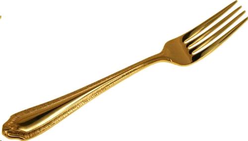 Where to rent GOLD FIORI SALAD FORK in Cornelius NC