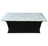 Rental store for ALUMINUM SWIRL TABLE W  LED in Cornelius NC